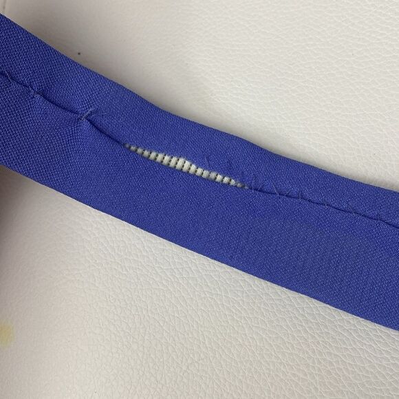 Vintage Mother of Pearl Elastic Belt Purple 80's - Picture 5 of 6